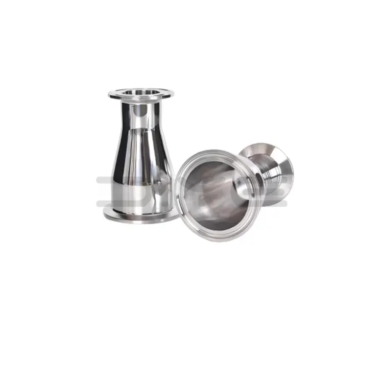 Sanitarinis nerūdijančio plieno gnybtų koncentrinis reduktorius