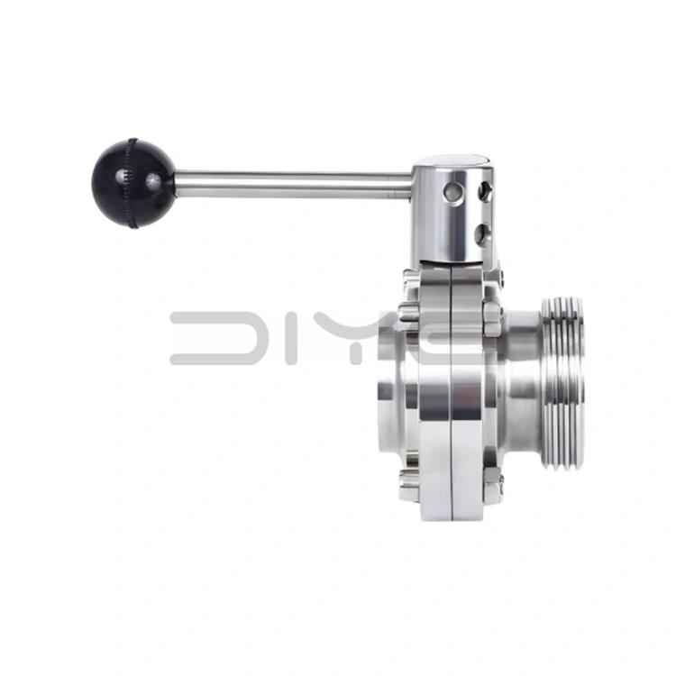 Sanitarinis suvirinimo srieginis drugelio vožtuvas